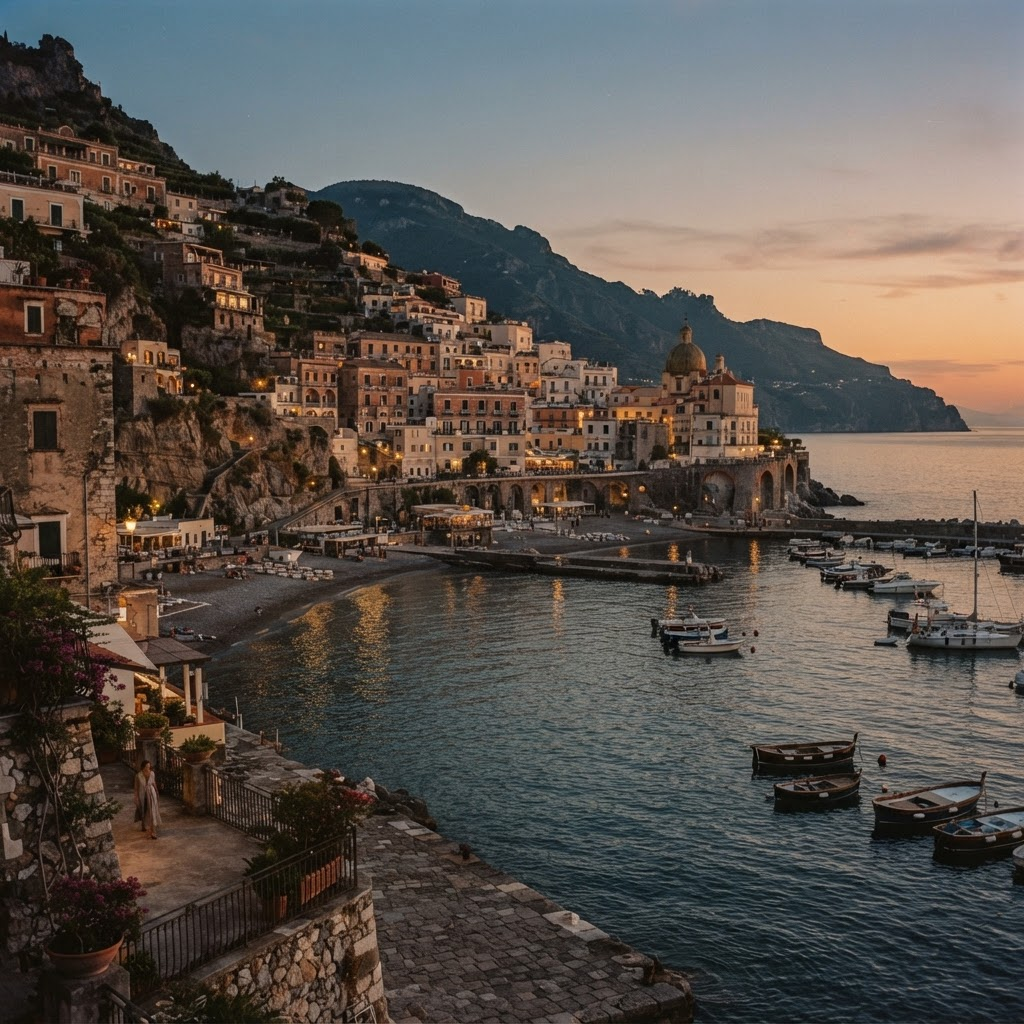 Dusk Harbour — Travel photograph